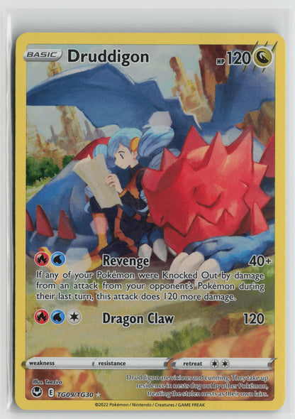 Druddigon Ultra Rare Holo SWSH12: TG TG09/TG30 NM