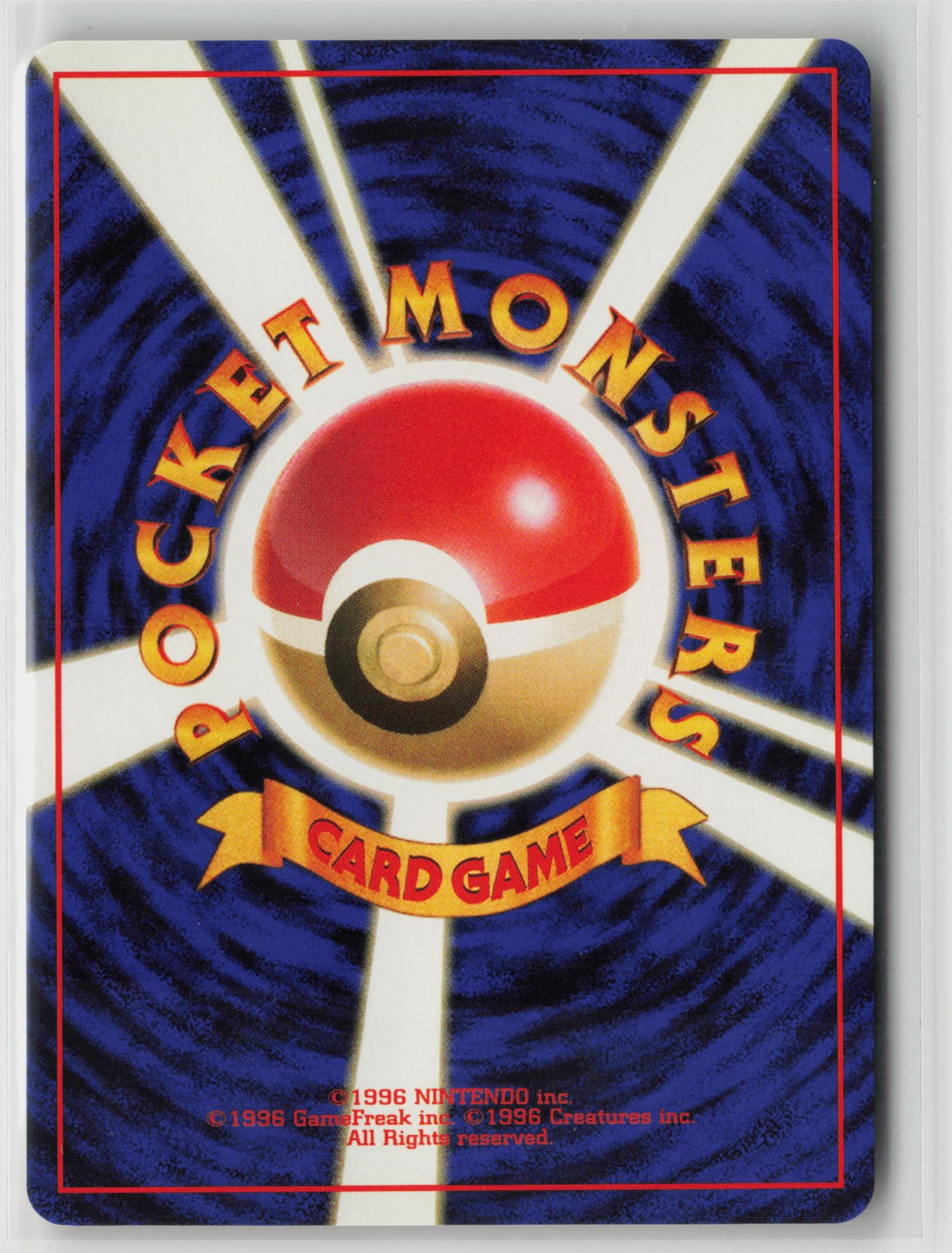 Blaine's Moltres Holo Rare NM (Back)