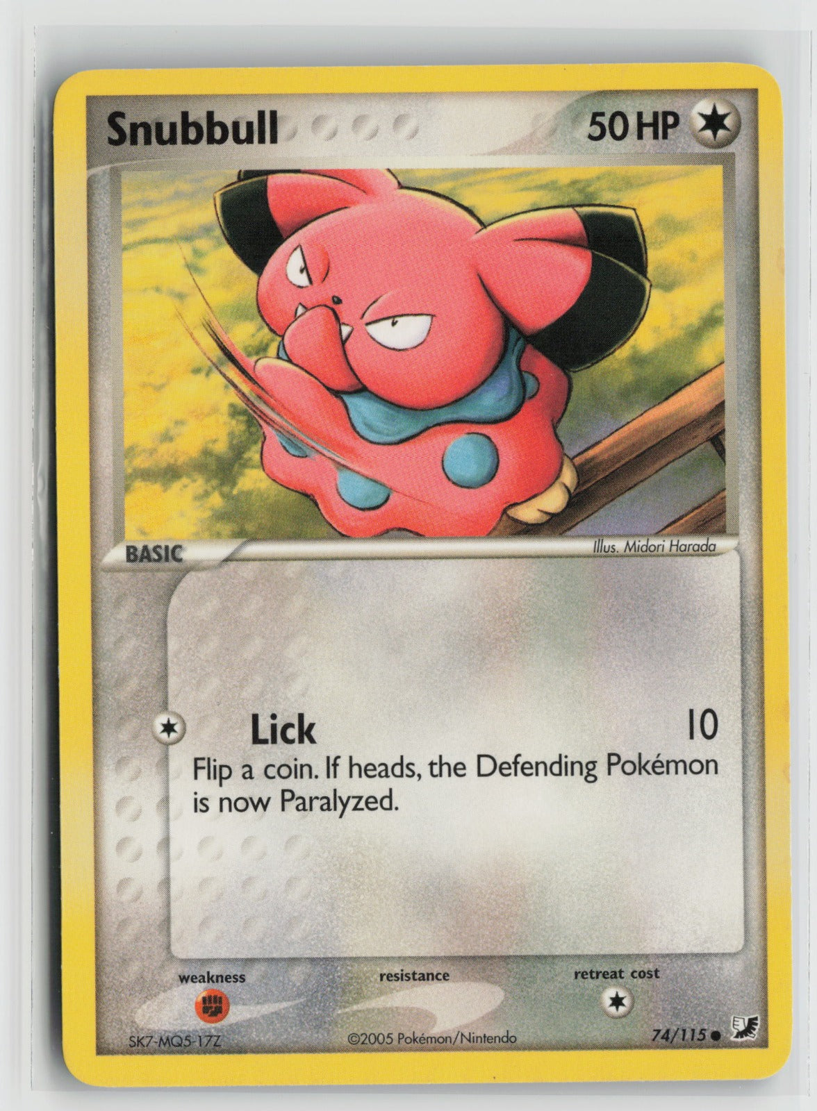 Snubbull Common UF 74/115 LP