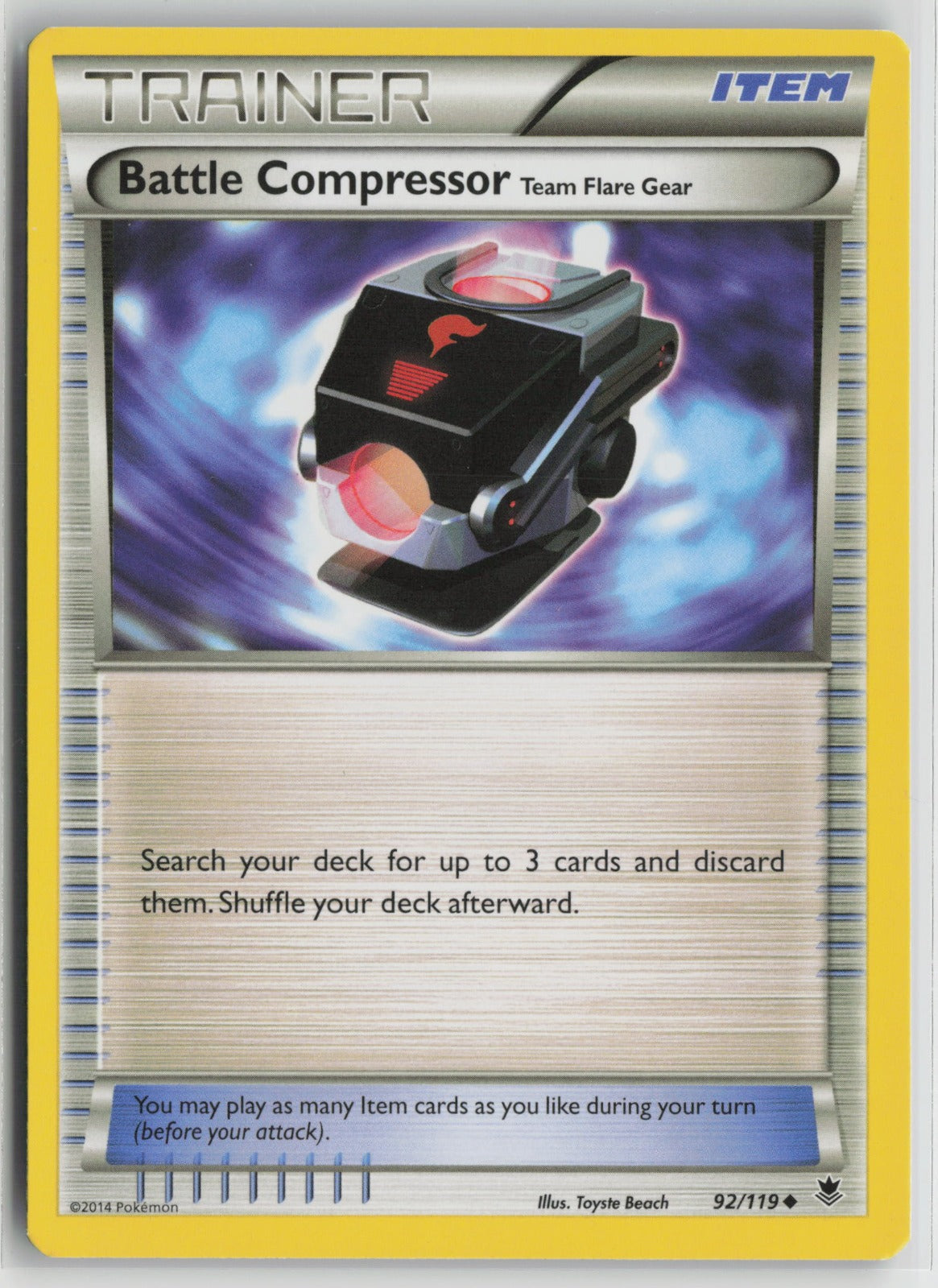 Battle Compressor Uncommon PHF 92/119 LP
