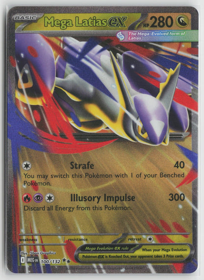 Mega Latias ex - Double Rare Holo MEG 100/132 NM