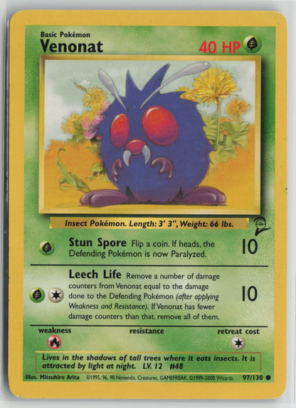 Venonat Common Normal BS2 097/130 LP