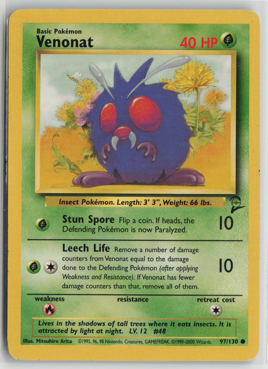 Venonat Common Normal BS2 097/130 LP
