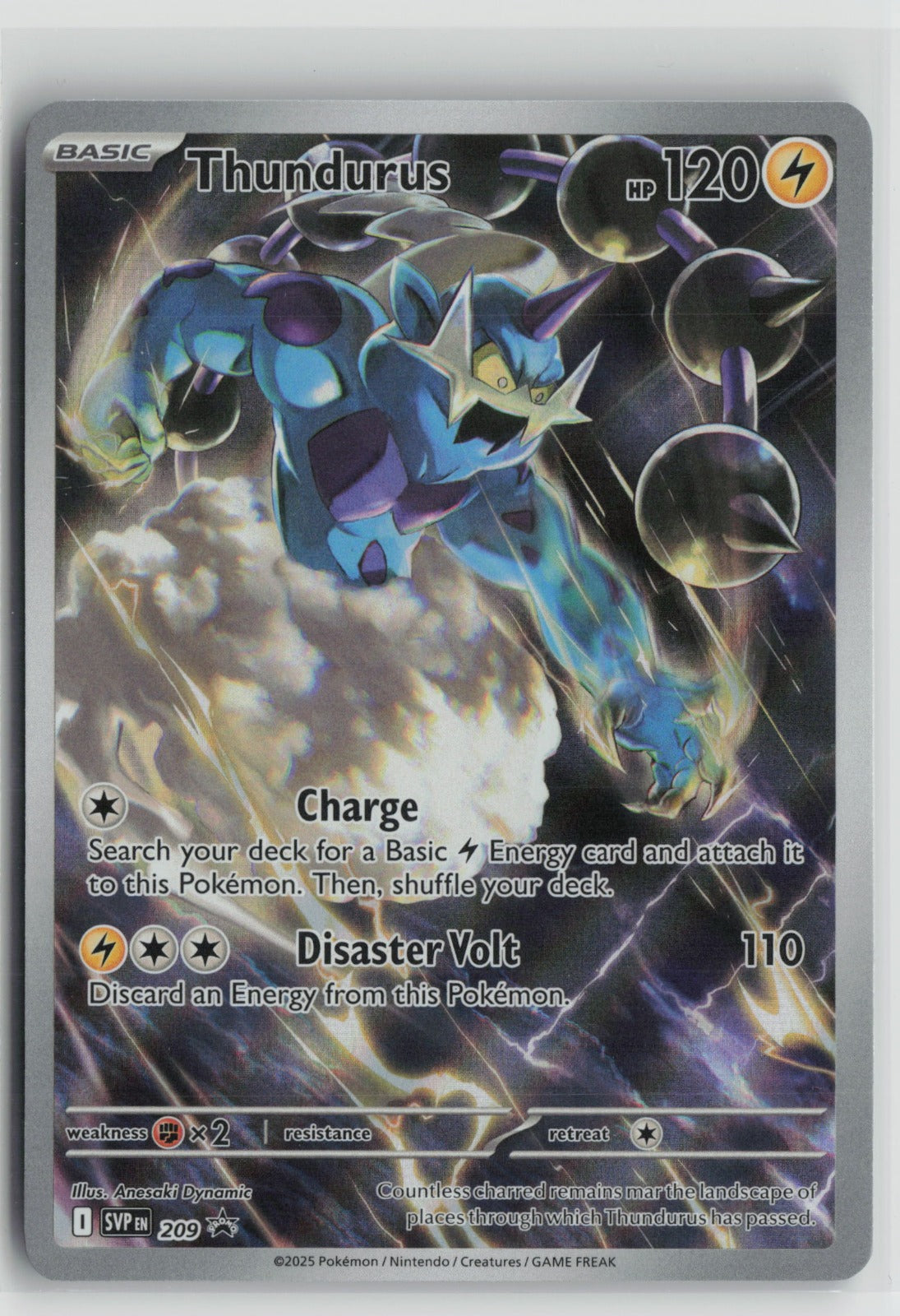 Thundurus - Promo Holo SVP 209 NM