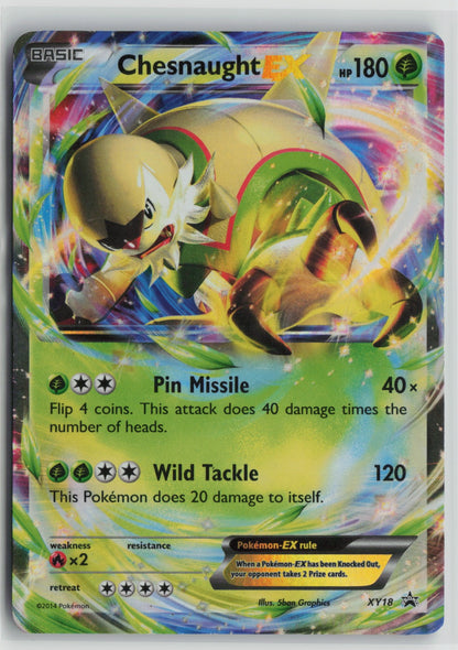 Chesnaught EX - Promo Holo PR XY18 MP