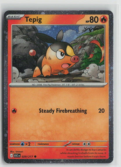 Tepig Cosmos Holo Common Holo MCAP 029/217 NM
