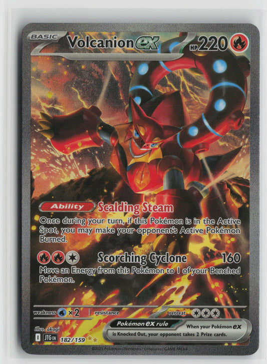 Volcanion ex - Special Illustration Rare Holo JTG 182/159 NM