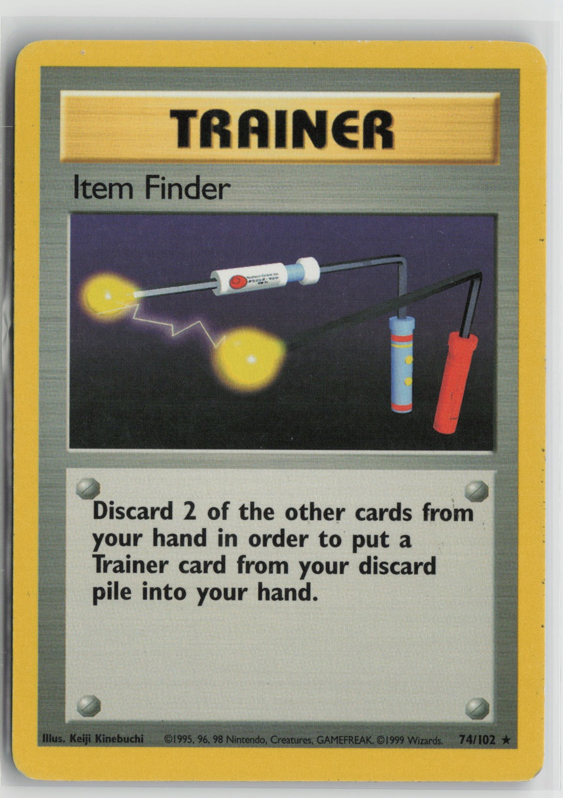 Item Finder Rare BS 074/102 MP