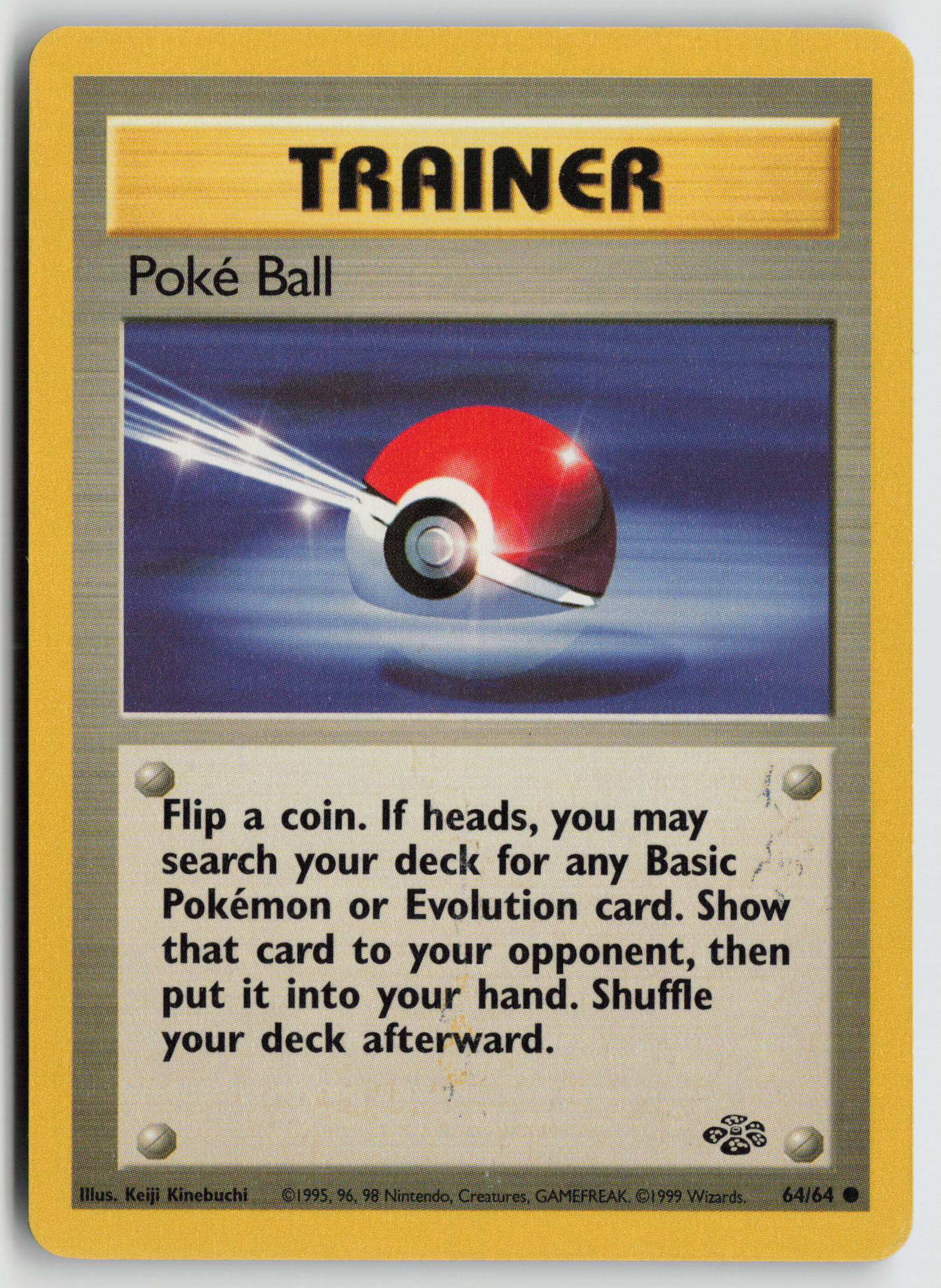 Poke Ball Common Jungle 64/64 MP