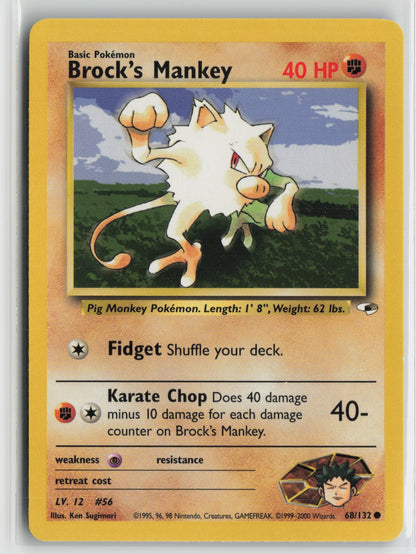 Brock's Mankey (68) Common Unlimited G1 068/132 NM