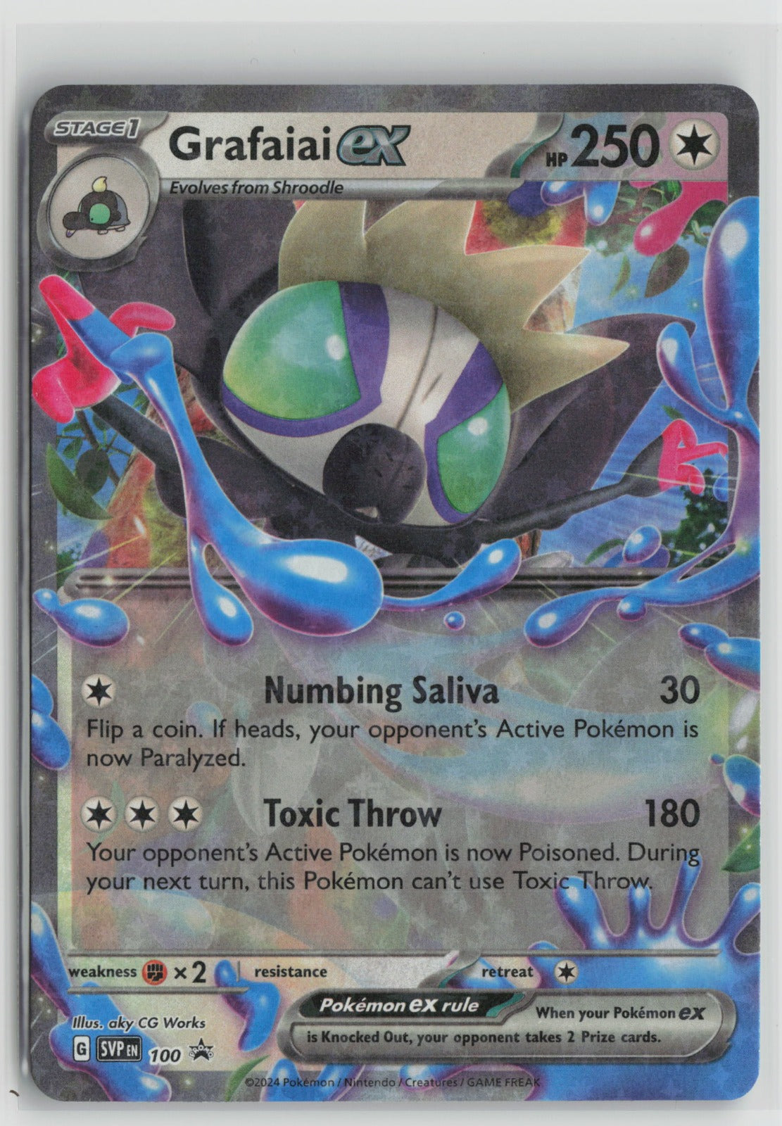 Grafaiai ex - Promo Holo SVP 100 NM
