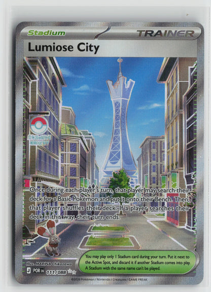 Lumiose City - Ultra Rare Holo POR 111/088 NM