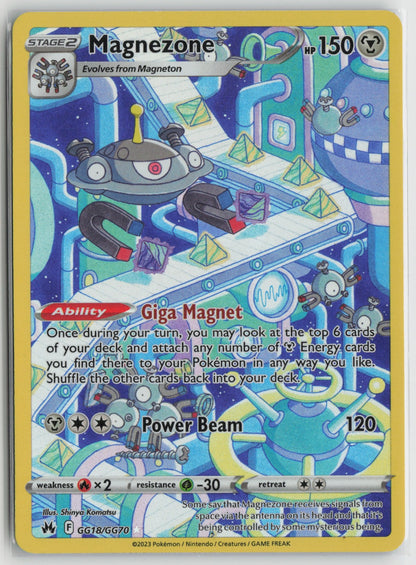 Magnezone Ultra Rare Holo CRZ:GG GG18/GG70 NM