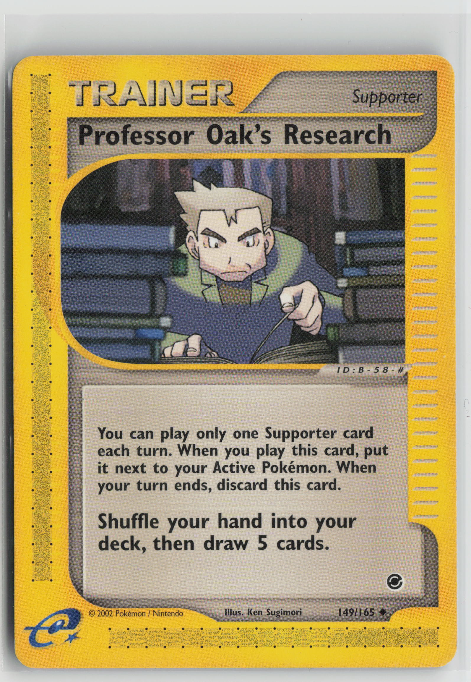 Professor Oak's Research Uncommon Expedition 149/165 LP