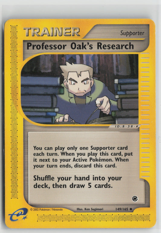 Professor Oak's Research Uncommon Expedition 149/165 LP