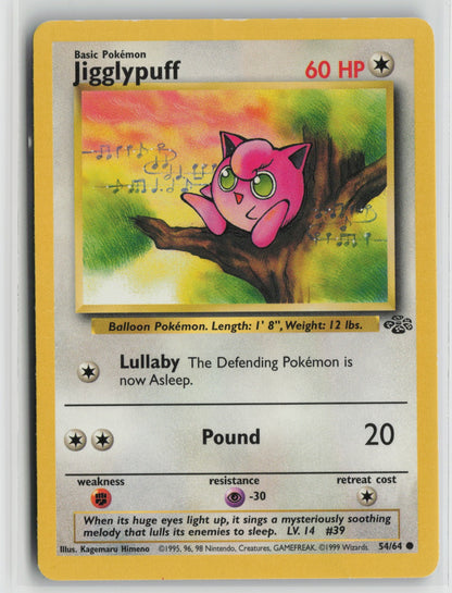 Jigglypuff Common Unlimited JU 54/64 MP