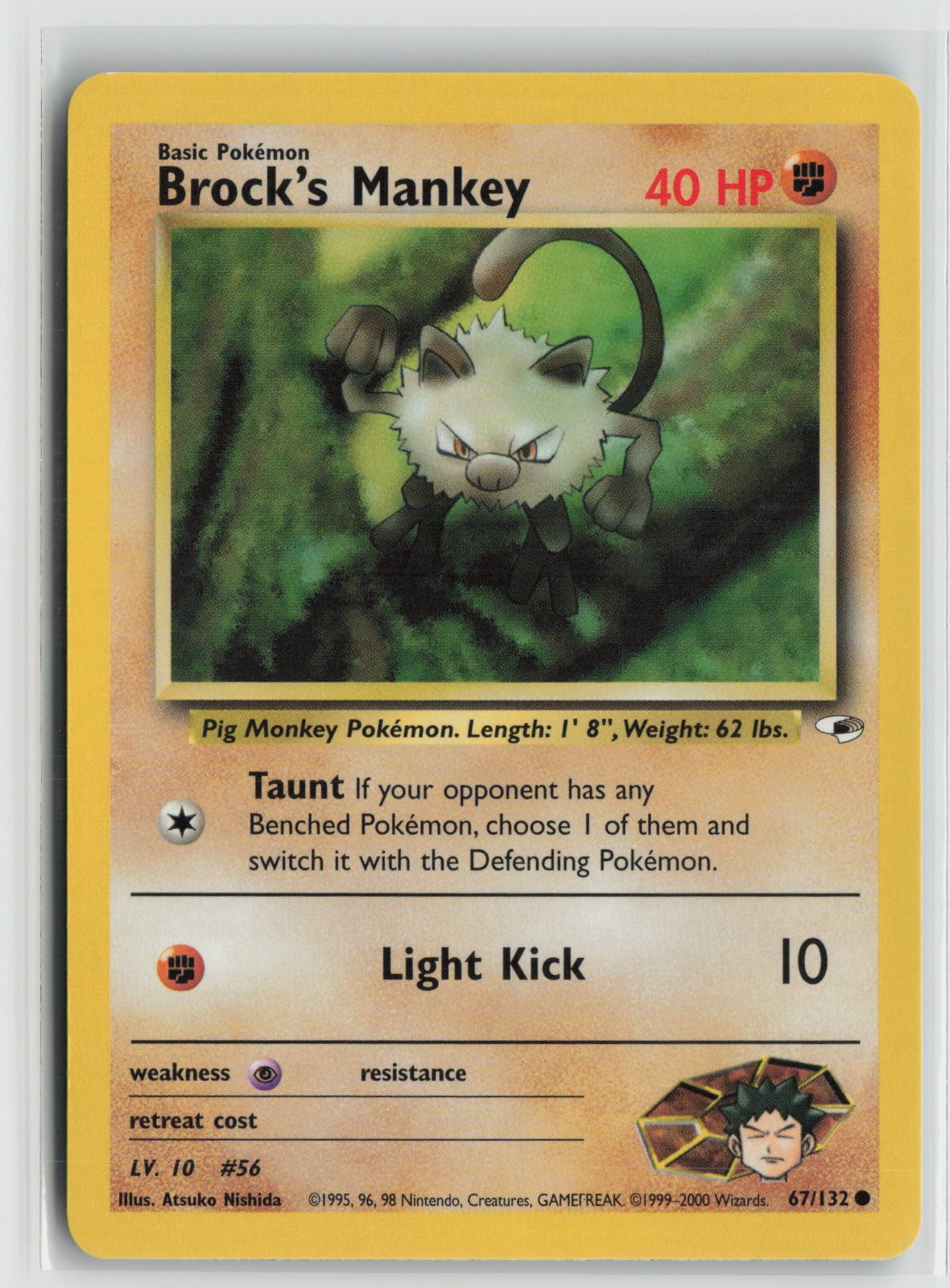 Brock's Mankey (67) Common Unlimited G1 067/132 NM