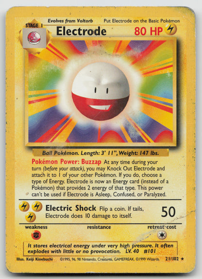 Electrode Rare Normal BS 021/102 HP