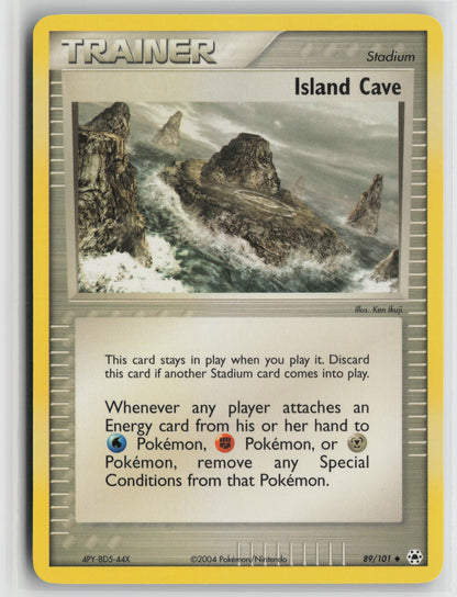 Island Cave Uncommon Hidden Legends 89/101 NM
