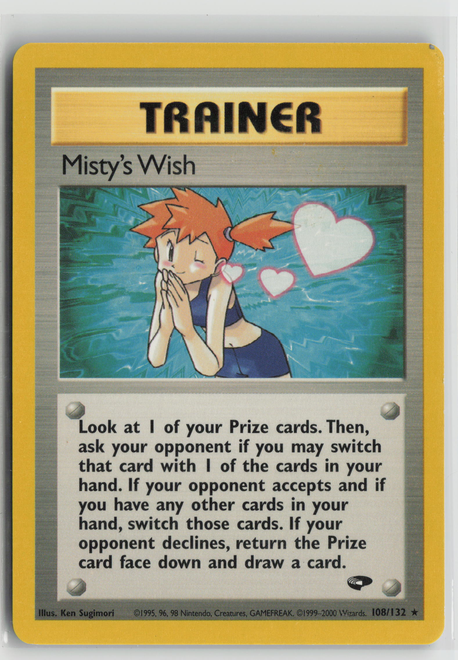 Misty's Wish Rare Gym Challenge 108/132 HP