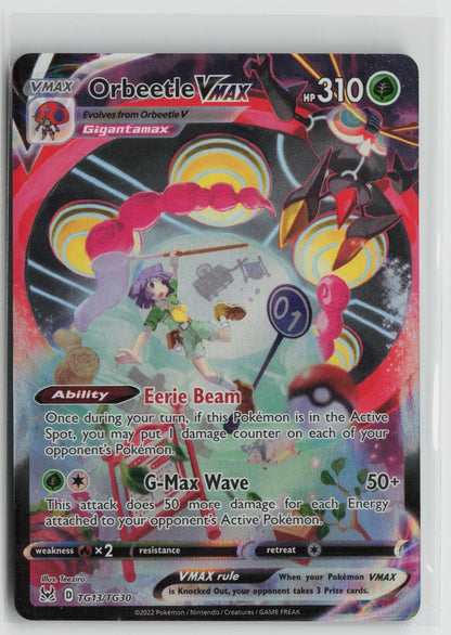 Orbeetle VMAX Ultra Rare Holo SWSH11: TG TG13/TG30 NM