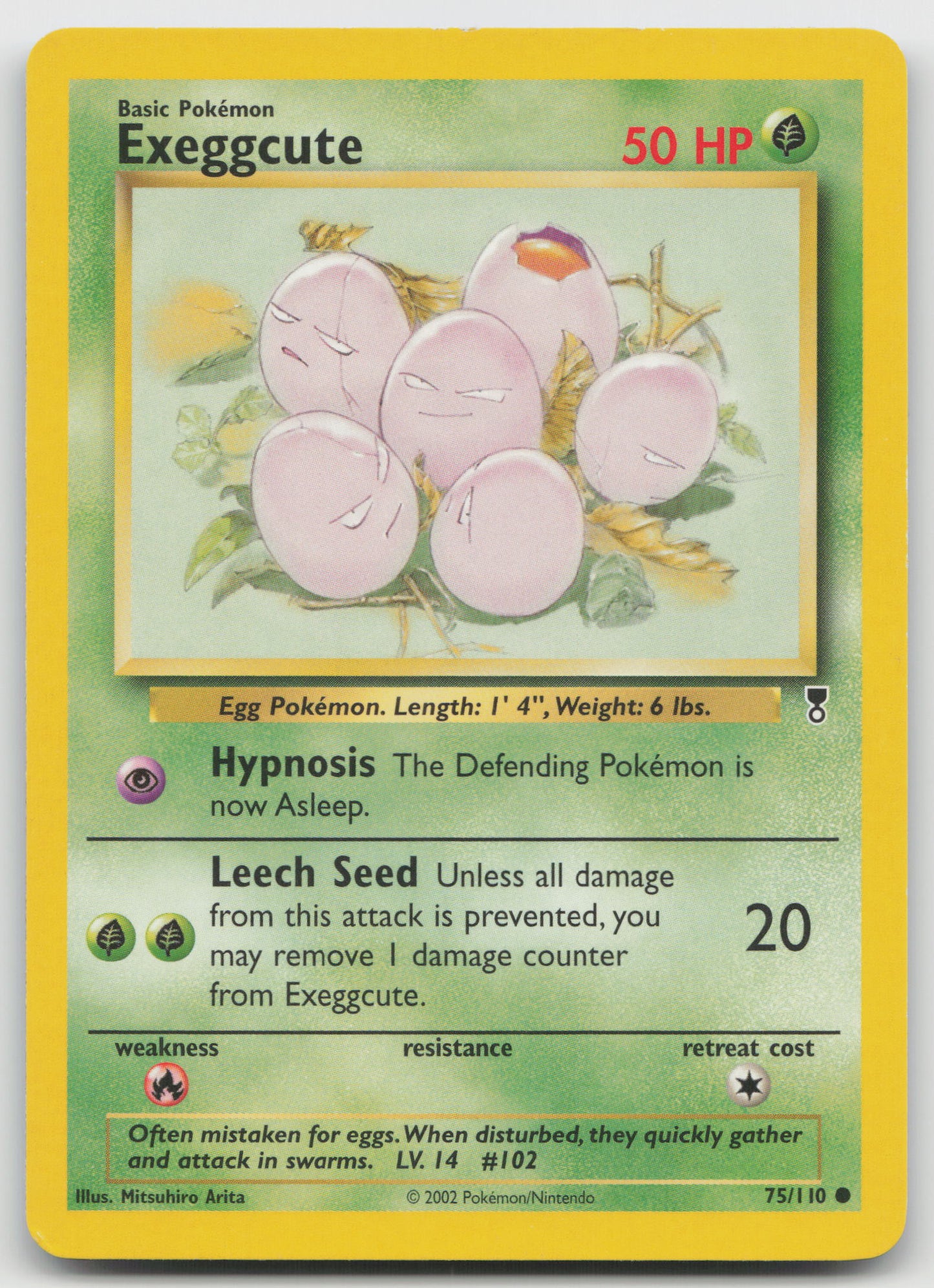 Exeggcute Common Normal LC 075/110 LP