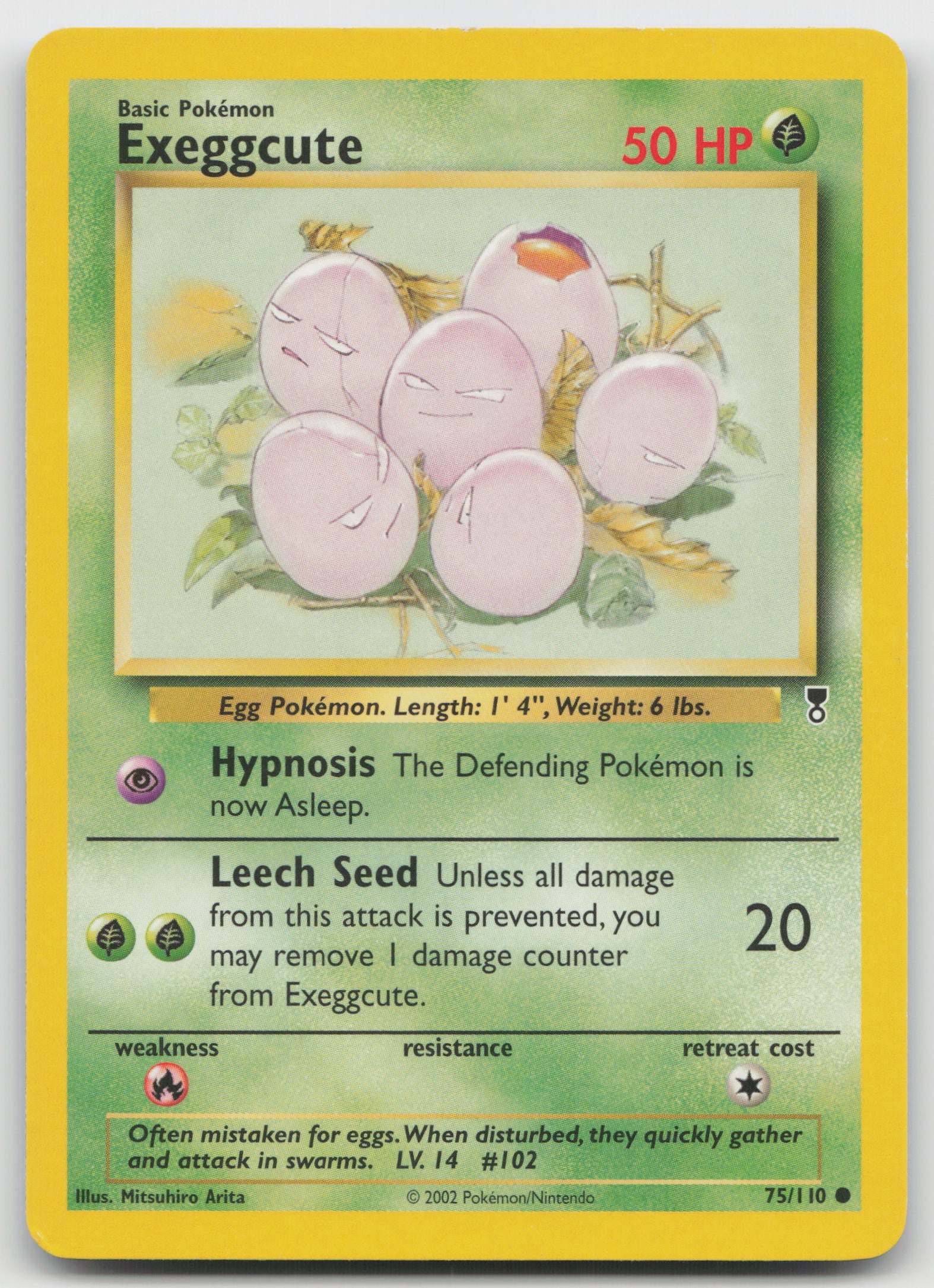 Exeggcute Common Normal LC 075/110 LP