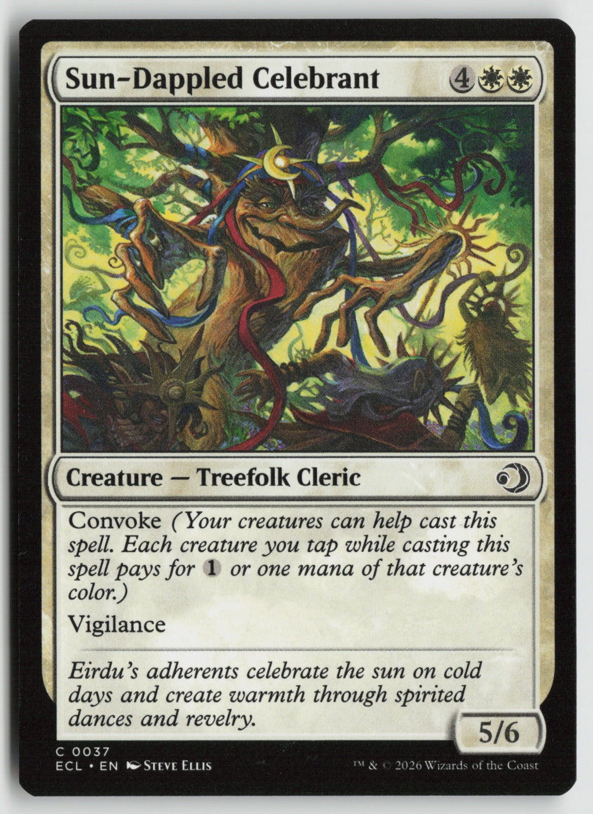 Sun-Dappled Celebrant C ECL 37 NM