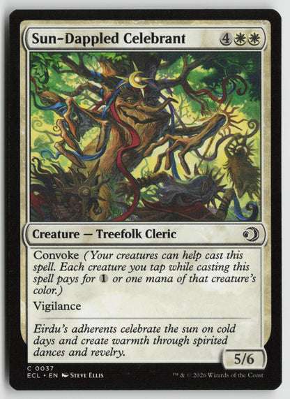 Sun-Dappled Celebrant C ECL 37 NM