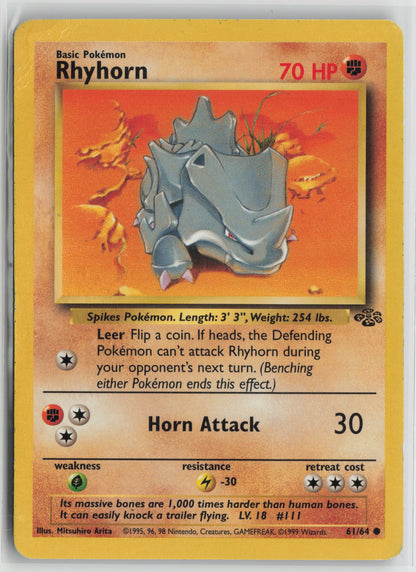 Rhyhorn Common Unlimited JU 61/64 LP