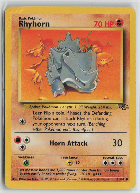 Rhyhorn Common Unlimited JU 61/64 LP