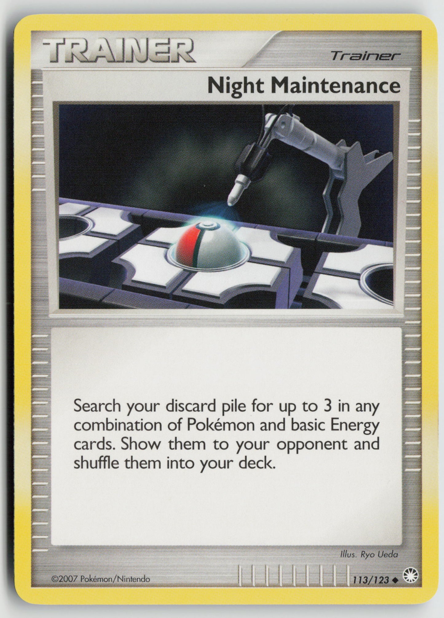 Night Maintenance Uncommon Mysterious Treasures 113/123 NM