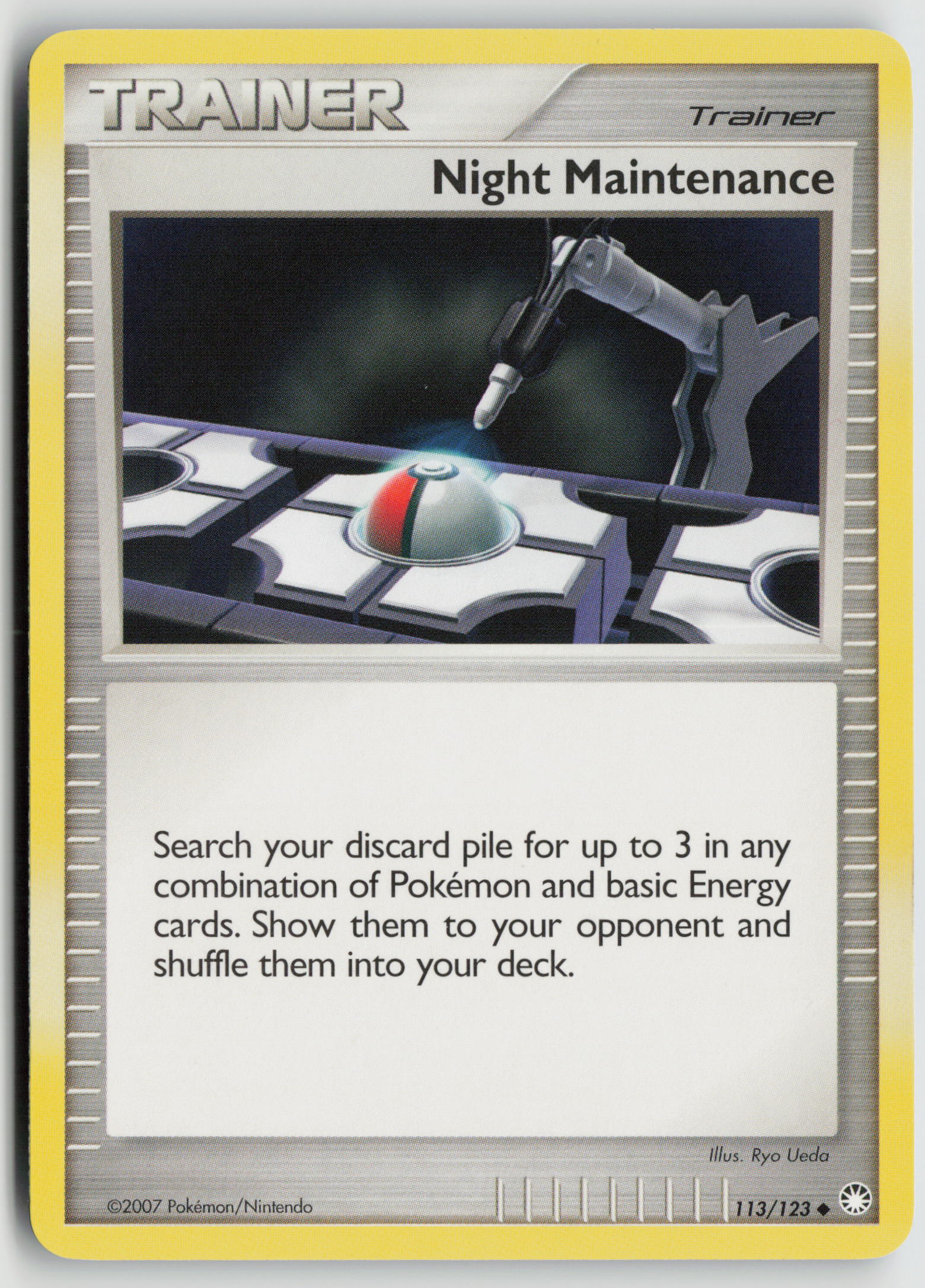 Night Maintenance Uncommon Mysterious Treasures 113/123 NM