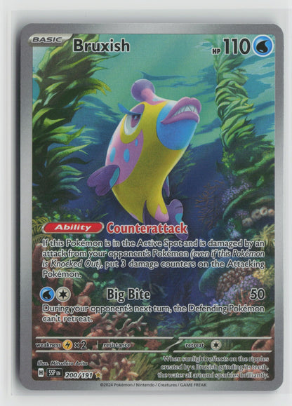 Bruxish - Illustration Rare Holo SSP 200/191 NM