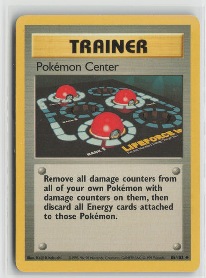 Pokemon Center Uncommon BS 085/102 LP