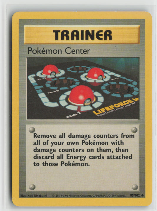 Pokemon Center Uncommon BS 085/102 LP