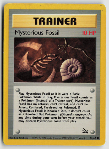 Mysterious Fossil Common Fossil 62/62 MP