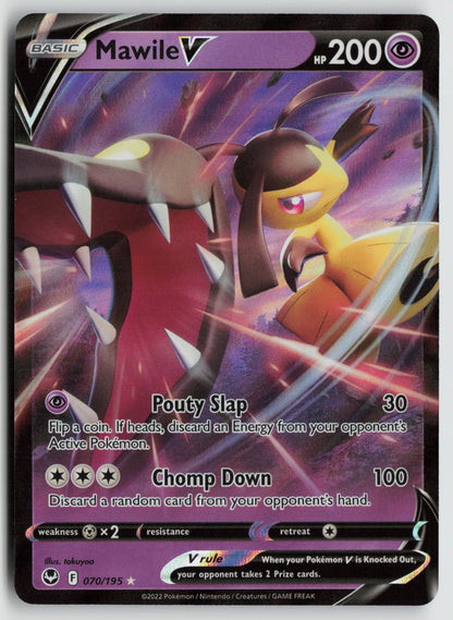 Mawile V Ultra Rare Holo SWSH12 070/195 NM