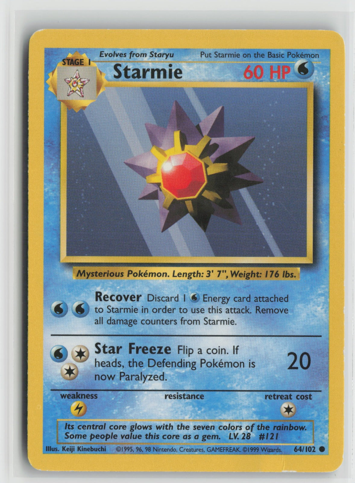 Starmie Common BS 064/102 MP