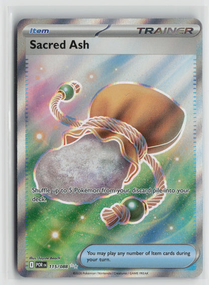 Sacred Ash Ultra Rare Holo POR 115/088 NM