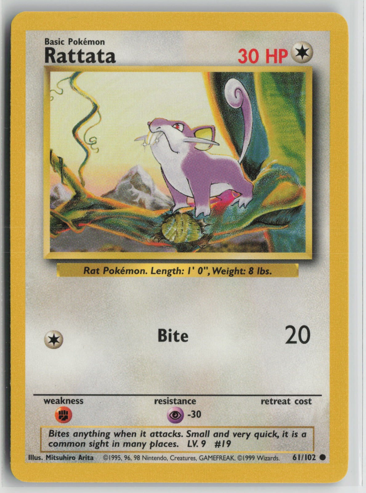 Rattata Common BS 061/102 NM