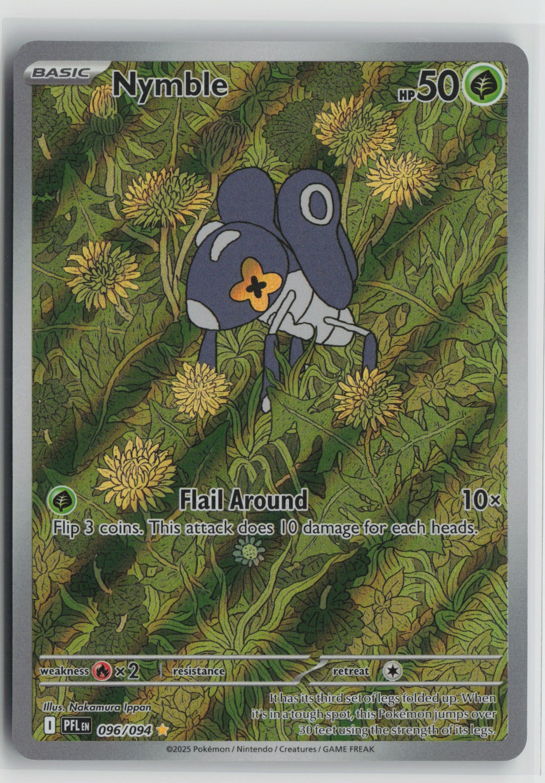 Nymble - Illustration Rare Holo PFL 096/094 NM