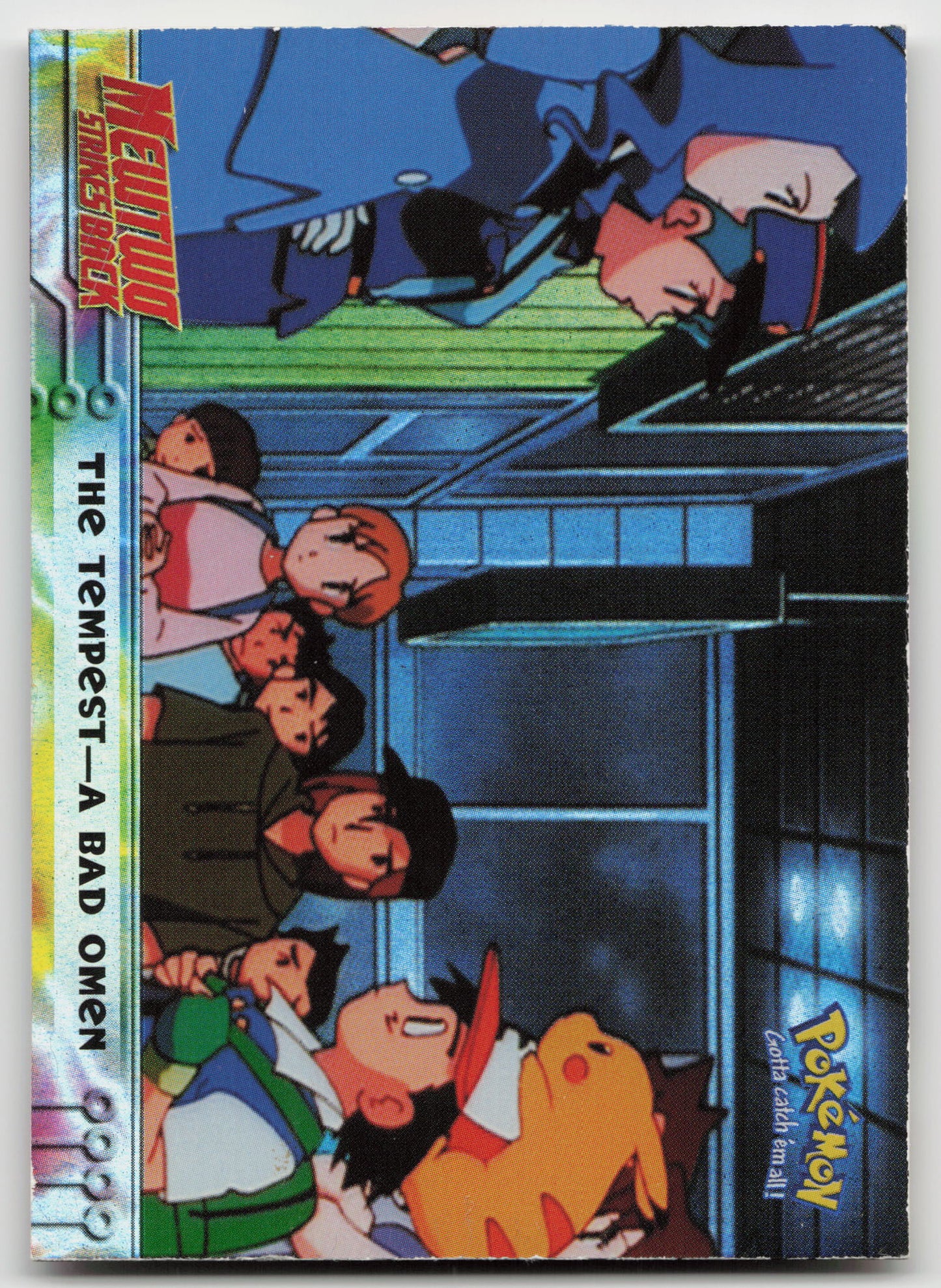 The Tempest - A Bad Omen #15 Mewtwo Strikes Back Topps Movie Animation Edition Holo LP