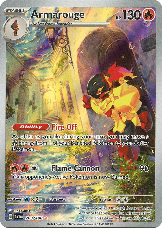 Armarouge - Scarlet & Violet Base #203/198