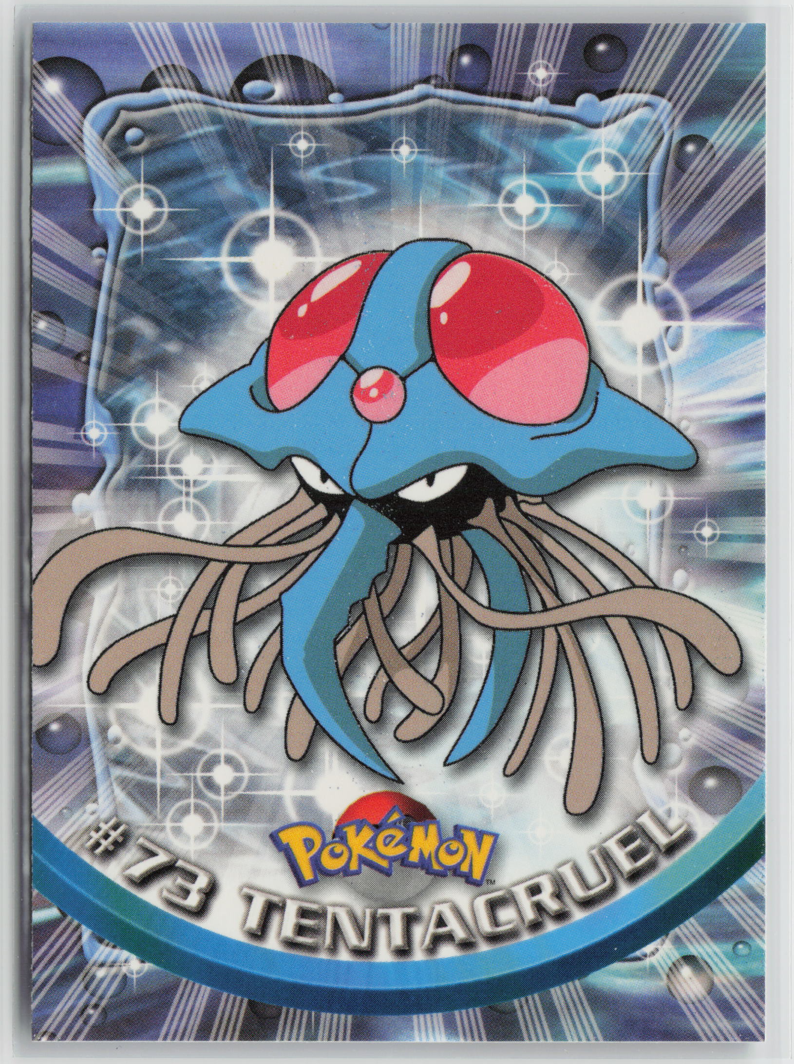 Tentacruel #73 Topps TV Animation Series 1999 Non-Holo NM