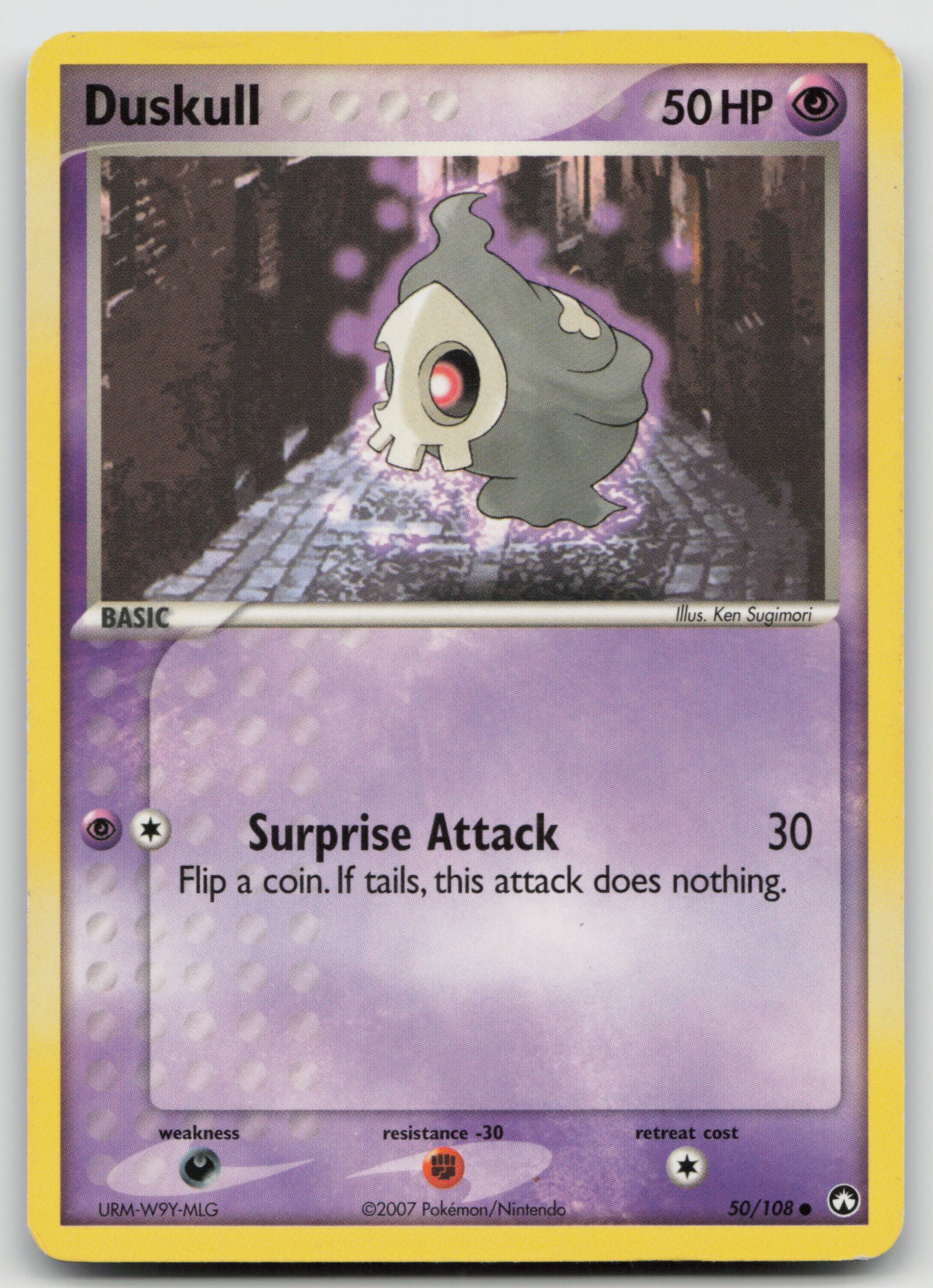 Duskull Common Normal PK 50/108 MP