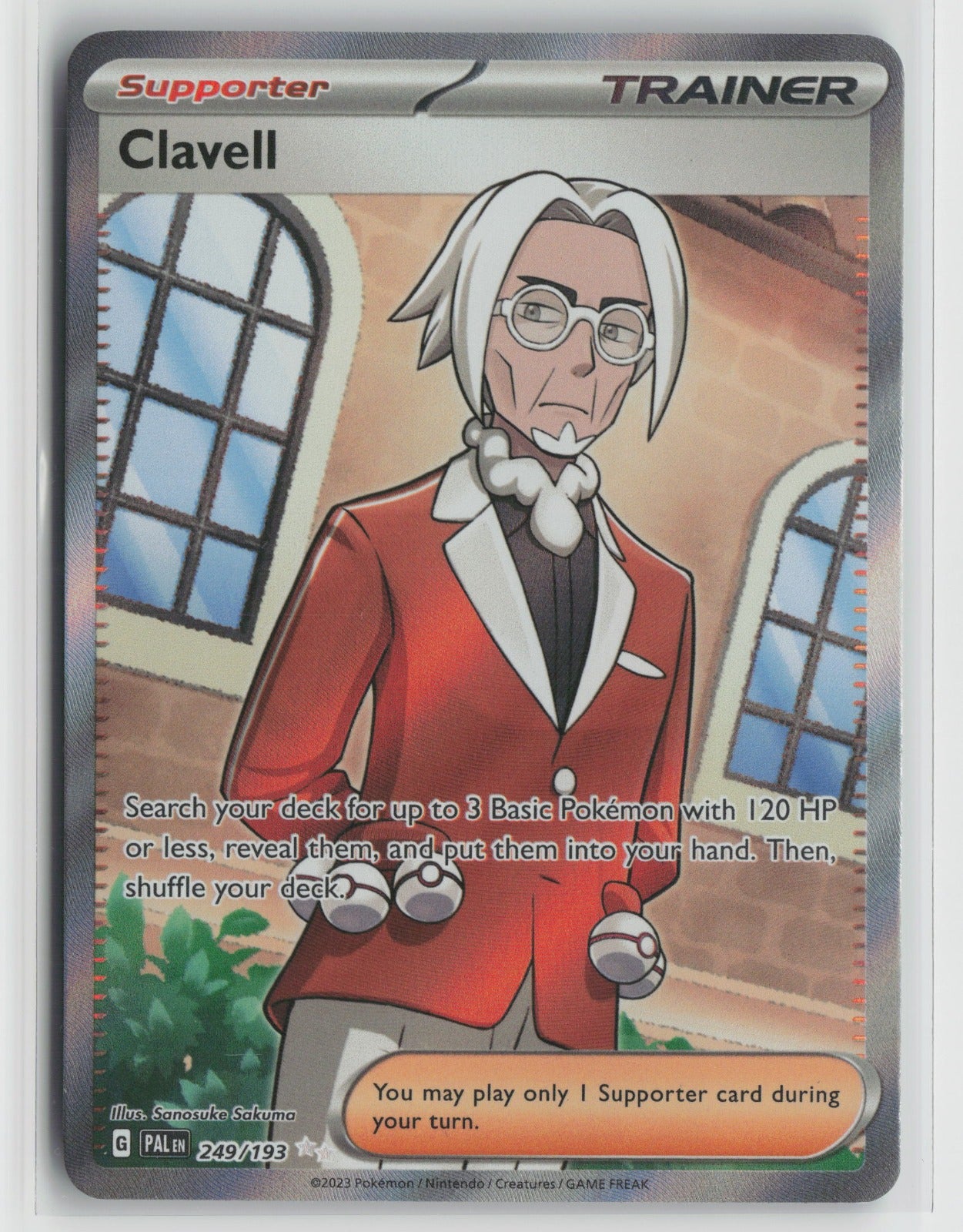 Clavell - Ultra Rare Holo PAL 249/193 NM