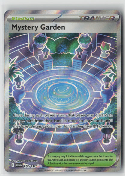 Mystery Garden Ultra Rare ME01: Mega Evolution 172/132 NM