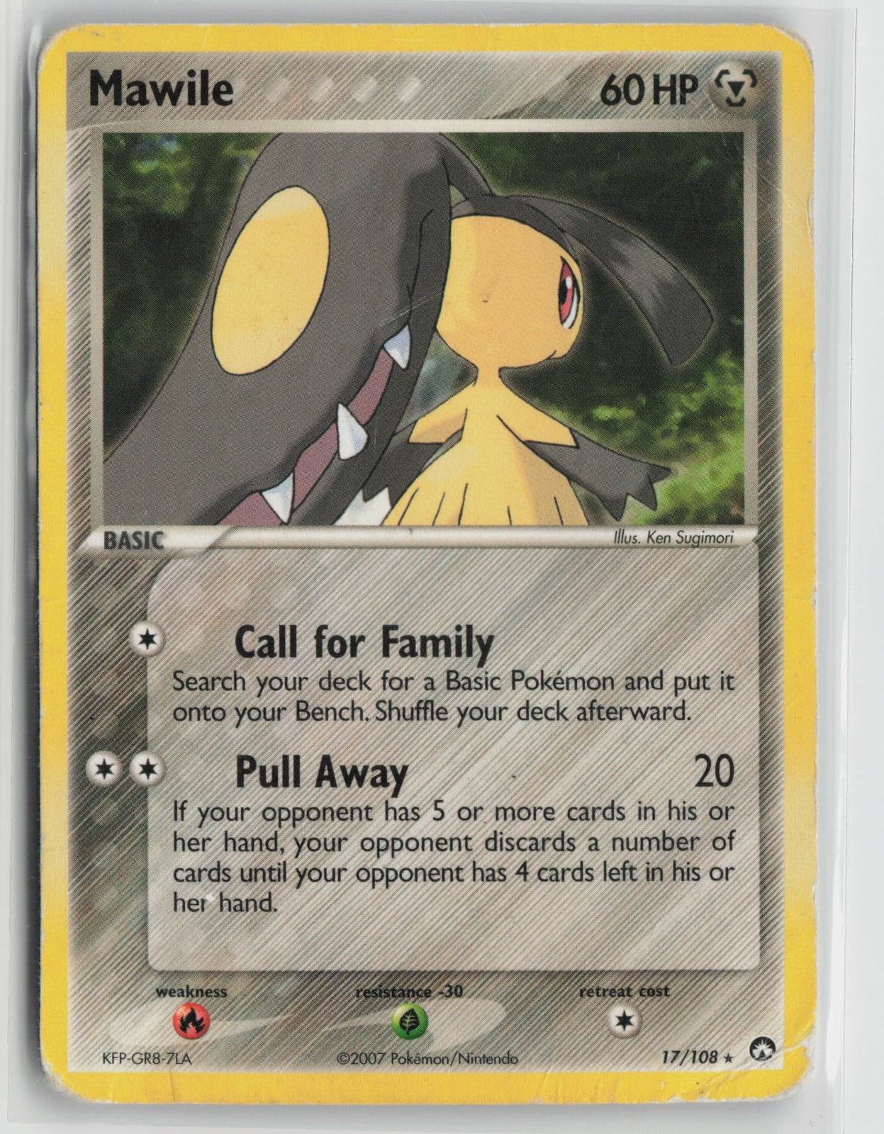 Mawile Rare PK 17/108 DMG