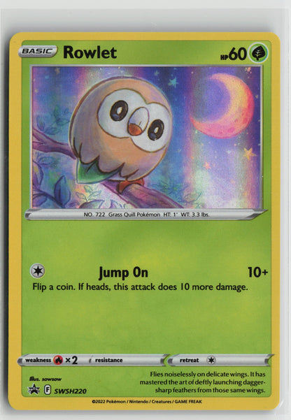 Rowlet - Promo Holo SWSD SWSH220 NM